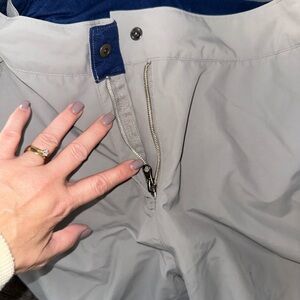 Lands' End Gray womans snowpants